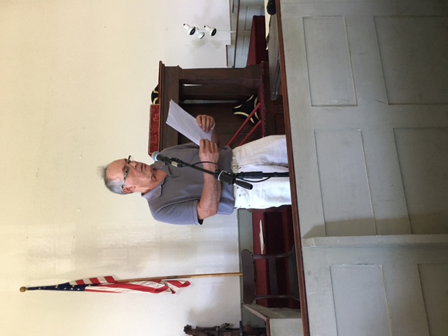 Reading of the Declaration of Independence at the Meetinghouse