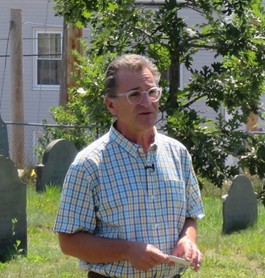 Ron Romano, cemetery historian